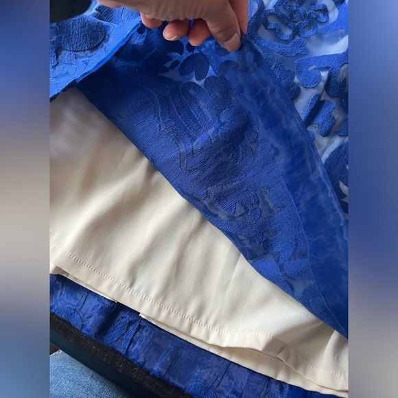 Blue Patterned Dress - Picture 2 of 11